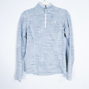 The North Face - Grey Quarter Zip Fleece Sweater